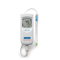 HI99164防水便携式酸度pH-温度测定仪【酸奶样品】